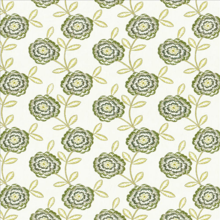 Caden Greenery by Kasmir Designer Fabric See sample 50% Cotton
50% Polyester
 INDIA Not Tested </p><p>Repeat: Horizontal: 8 4/8 inches and Vertical: 9 2/8 inches 54 - Swanky Fabrics -
