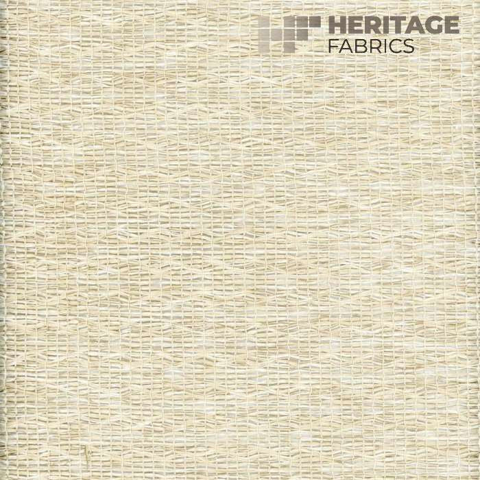 Calista Raffia by Heritage Designer Fabric - 100% Polyester Turkey Horizontal: 1" and Vertical: 1" 54" - Swanky Fabrics -