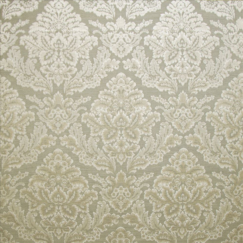 Callie Silver by Kasmir Designer Fabric See sample 67% Polyester
33% Cotton
 INDIA 50,000 Wyzenbeek Double Rubs </p><p>Repeat: Horizontal: 13 6/8 inches and Vertical: 17 4/8 inches 55 - Swanky Fabrics -