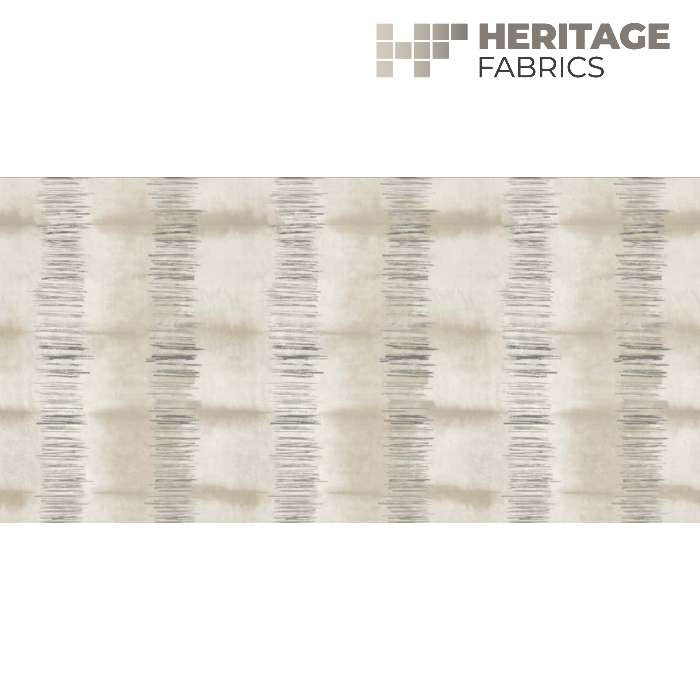 Cambria Charcoal by Heritage Designer Fabric - 100% Cotton Turkey 18,000 Horizontal: 27" and Vertical: 27" 54" - Swanky Fabrics -