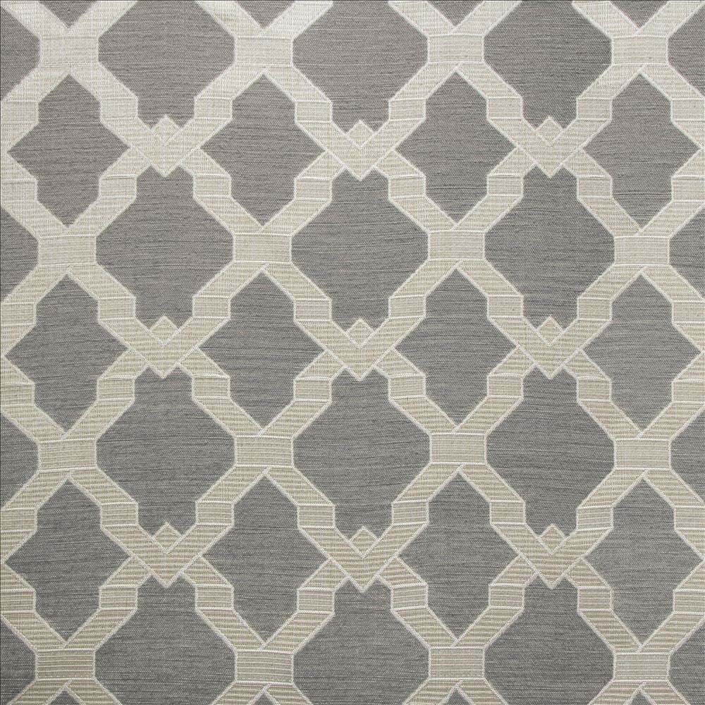 Cambridgeshire Grey by Kasmir Designer Fabric 5141 67% Polyester
33% Cotton
 INDIA 50,000 Wyzenbeek Double Rubs </p><p>Repeat: Horizontal: 4 4/8 inches and Vertical: 5 inches 54 - Swanky Fabrics -