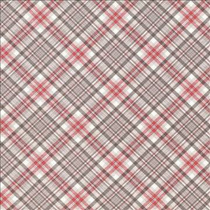 Campagne Plaid Pink Flannel by Kasmir Designer Fabric
