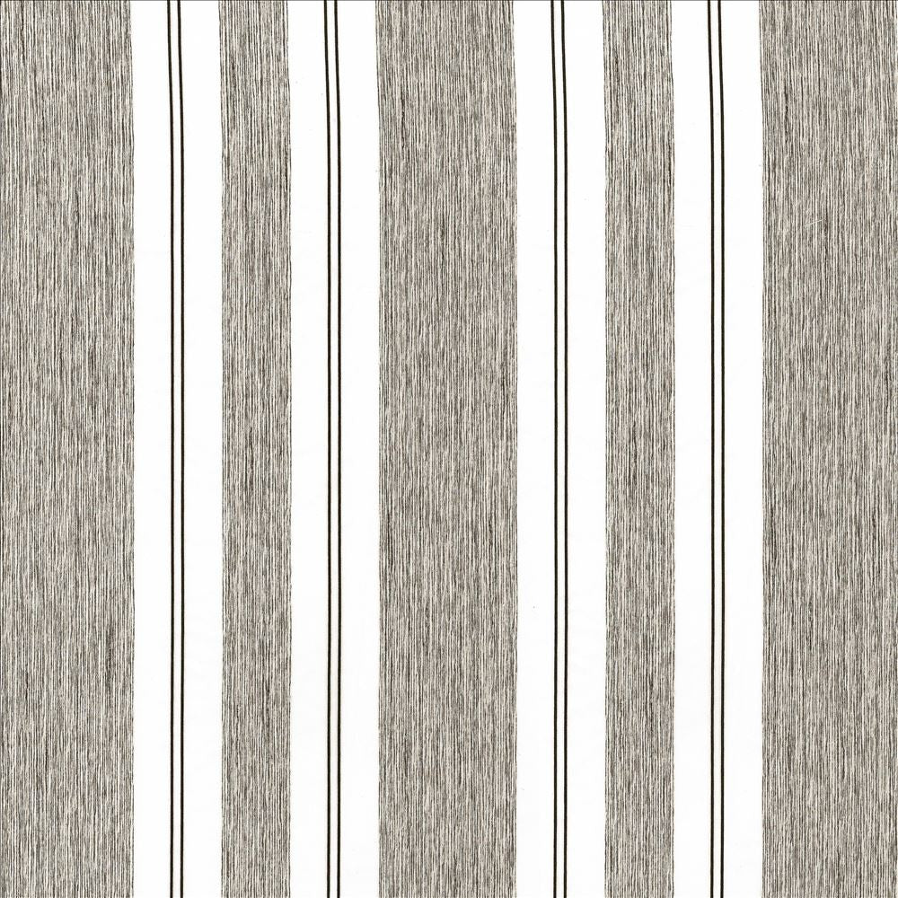 Campania Stripe Pewter  by Kasmir Designer Fabric 5076 100% Polyester
 FRANCE  Horizontal: 6 6/8 inches and Vertical: N/A 118  - Swanky Fabrics -