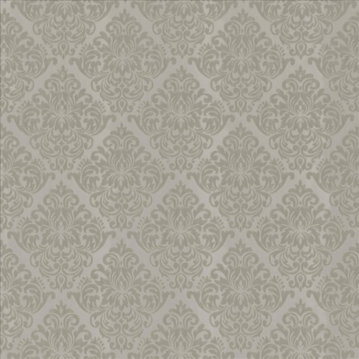 Candlelit Gray  by Kasmir Designer Fabric 5108 100% Polyester
 CHINA Not Tested Horizontal: 8 2/8 inches and Vertical: 8 4/8 inches 110  - Swanky Fabrics -
