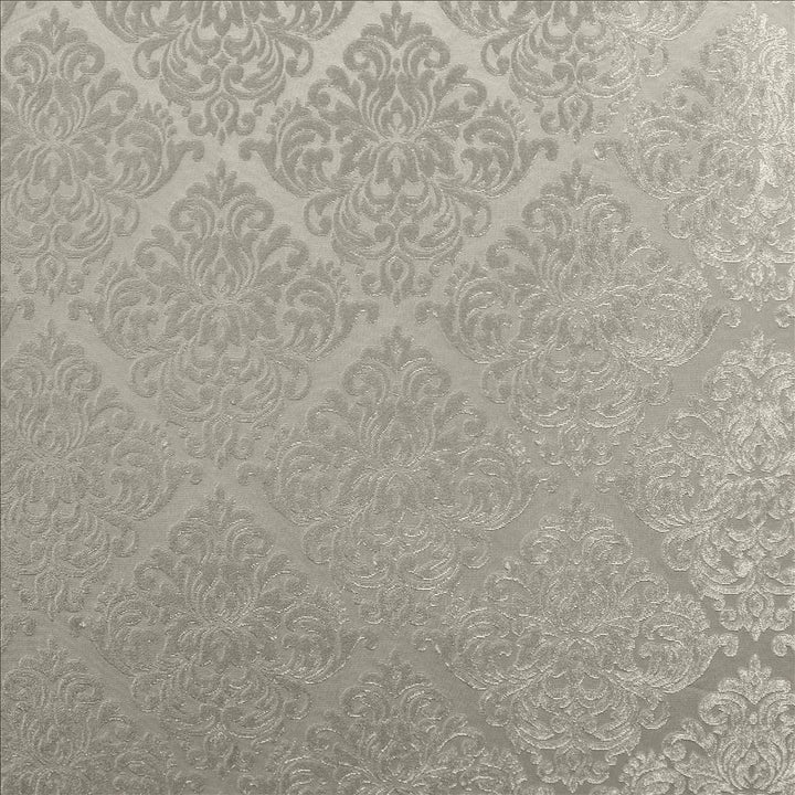 Candlelit Gray by Kasmir Designer Fabric 5108 100% Polyester
 CHINA Not Tested </p><p>Repeat: Horizontal: 8 2/8 inches and Vertical: 8 4/8 inches 110 - Swanky Fabrics -