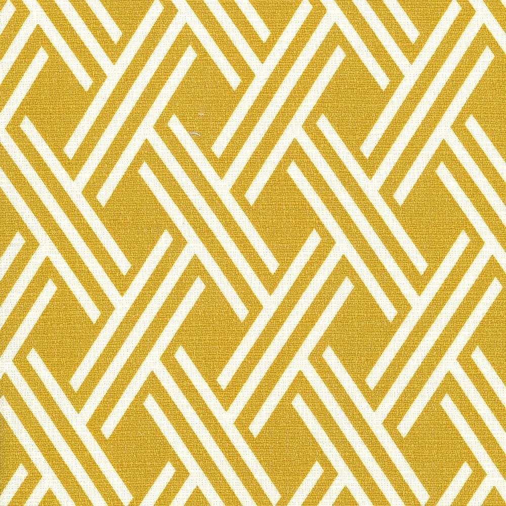 Canton Trellis Goldenrod by Kasmir Designer Fabric 5069 100% Cotton
 PAKISTAN </p><p>Repeat: Horizontal: 3 inches and Vertical: 5 1/8 inches 54 - 55 - Swanky Fabrics -