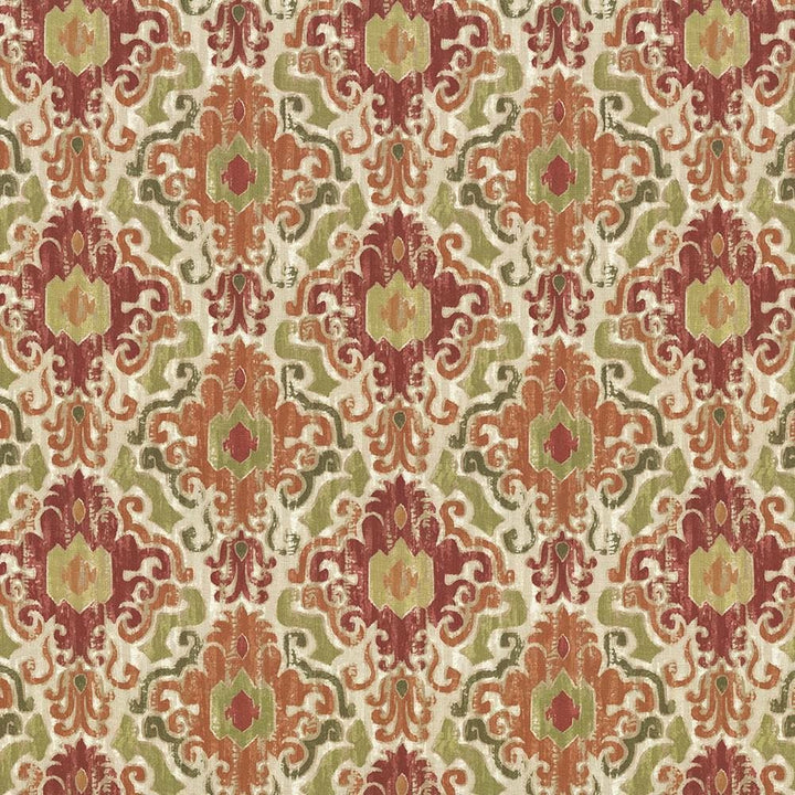 Capistrano Tiger Lily by Kasmir Designer Fabric 1434 100% Cotton
 PERU </p><p>Repeat: Horizontal: 13 4/8 inches and Vertical: 12 4/8 inches 54 - 55 - Swanky Fabrics -