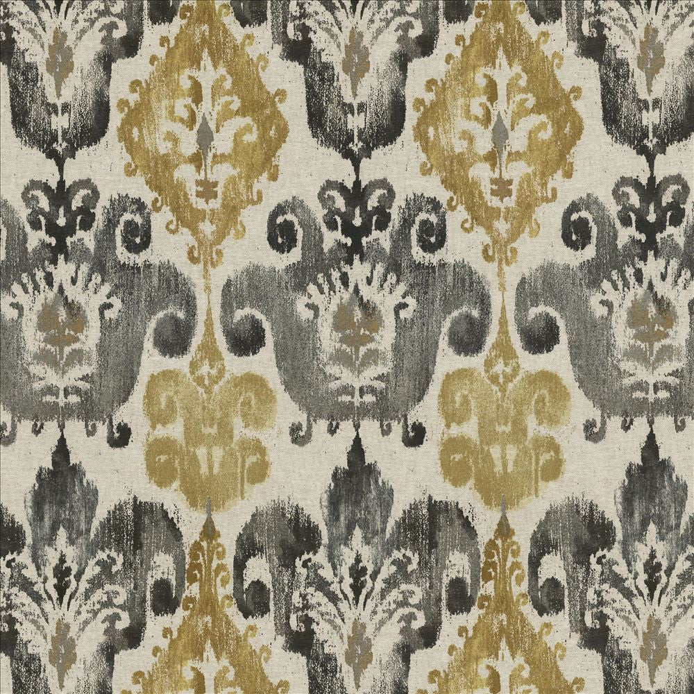 Captiva Midas by Kasmir Designer Fabric See sample 89% Cotton
11% Rayon
 TURKEY 30,000 Wyzenbeek Double Rubs </p><p>Repeat: Horizontal: 13 6/8 inches and Vertical: 27 inches 54 - Swanky Fabrics -