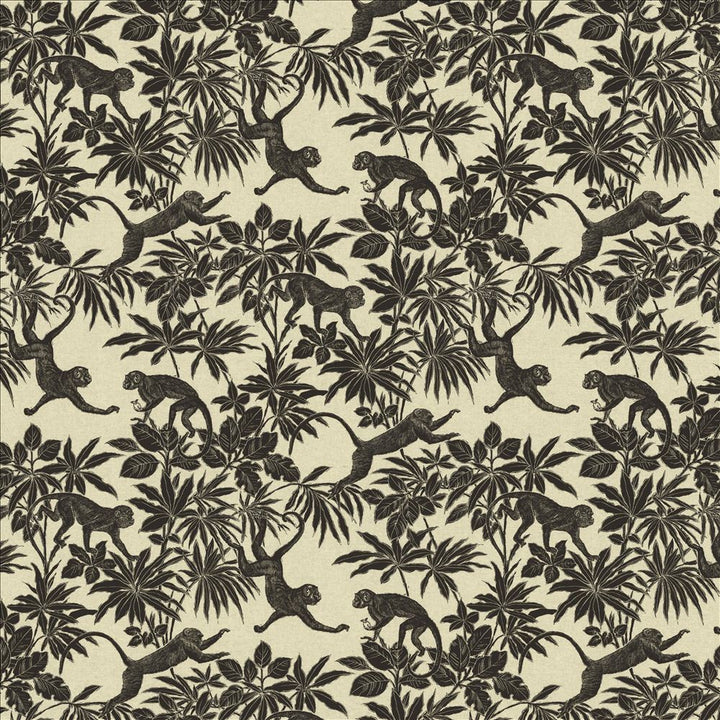 Capuchin Noir by Kasmir Designer Fabric 1462 90% Cotton
10% Polyester
 FRANCE 24,000 Martindale Cycles </p><p>Repeat: Horizontal: 23 6/8 inches and Vertical: 23 6/8 inches 61 - Swanky Fabrics -