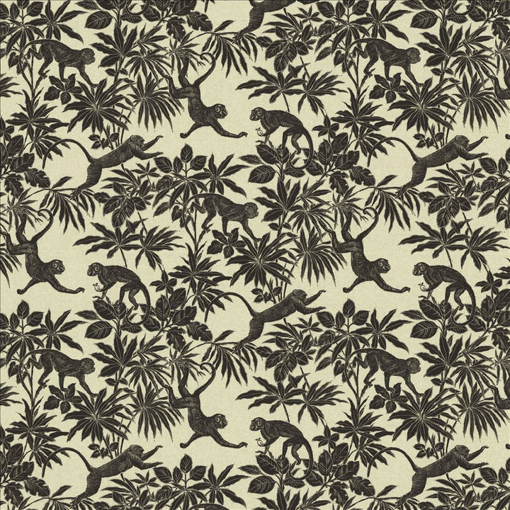 Capuchin Noir  by Kasmir Designer Fabric 1462 90% Cotton
10% Polyester
 FRANCE 24,000 Martindale Cycles Horizontal: 23 6/8 inches and Vertical: 23 6/8 inches 61  - Swanky Fabrics -