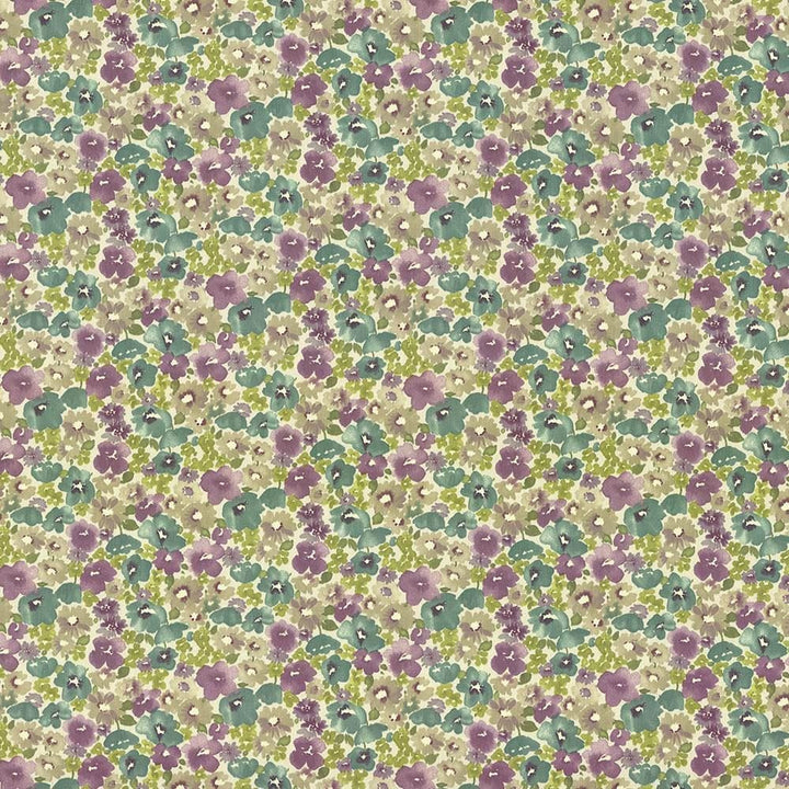 Carillon Garden Orchid by Kasmir Designer Fabric 5065 100% Cotton USA 42,000 Wyzenbeek Double Rubs Horizontal: 18 inches and Vertical: 9 inches 54 - Swanky Fabrics -