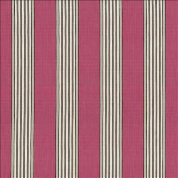 Carnegie Stripe Berry by Kasmir Designer Fabric 1446 42% Viscose 40% Polyester 18% Linen CHINA 30,000 Martindale Cycles H: 7 inches, V: N/A 57 - Swanky Fabrics - Kasmir