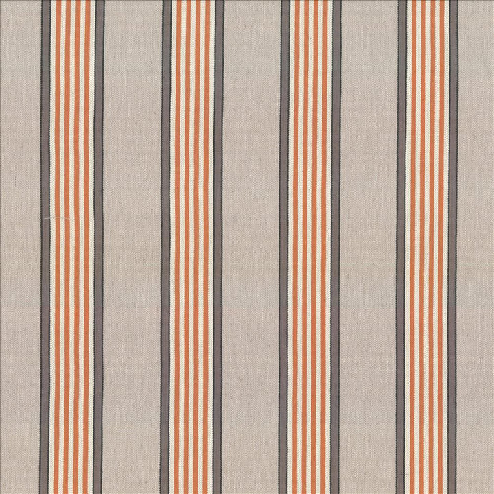 Carnegie Stripe Sunkist by Kasmir Designer Fabric 1446 42% Viscose
40% Polyester
18% Linen
 CHINA </p><p>Repeat: Horizontal: 7 inches and Vertical: N/A 57 - Swanky Fabrics -