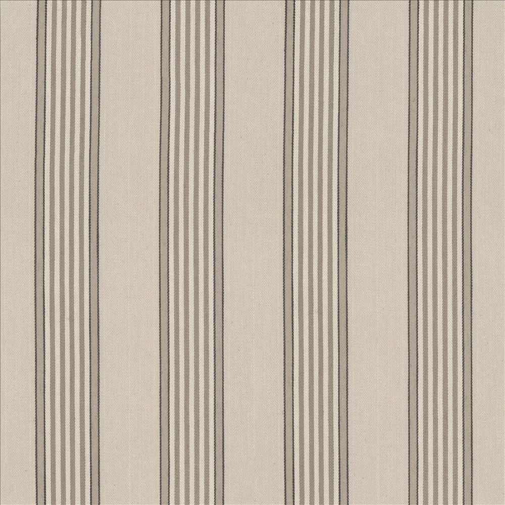 Carnegie Stripe Taupe by Kasmir Designer Fabric 1446 42% Viscose
40% Polyester
18% Linen
 CHINA </p><p>Repeat: Horizontal: 7 inches and Vertical: N/A 57 - Swanky Fabrics -