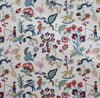 Carousel Teal-raspberry by Roth & Tompkins Designer Fabric