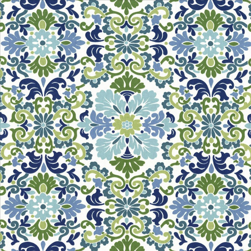 Carraway Seaspray by Kasmir Designer Fabric 5081 100% Cotton USA 15,000 Wyzenbeek Double Rubs Horizontal: 13 4/8 inches and Vertical: 13 4/8 inches 54 - Swanky Fabrics -