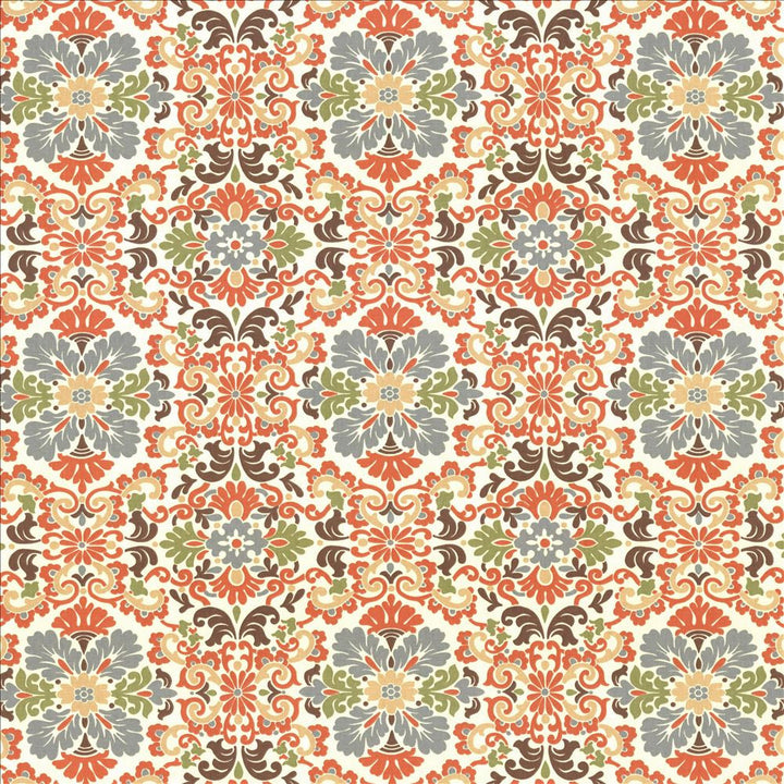 Carraway Terracotta by Kasmir Designer Fabric 5079 100% Cotton
 USA 15,000 Wyzenbeek Double Rubs </p><p>Repeat: Horizontal: 13 4/8 inches and Vertical: 13 4/8 inches 54 - Swanky Fabrics -