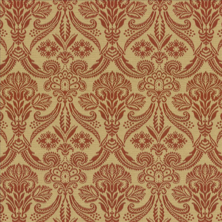 Carriage House Persimmon by Kasmir Designer Fabric 5121 58% Cotton
42% Polyester
 TURKEY </p><p>Repeat: Horizontal: 14 inches and Vertical: 14 inches 55 - Swanky Fabrics -