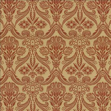 Carriage House Persimmon by Kasmir Designer Fabric 5121 58% Cotton 42% Polyester TURKEY 35,000 Wyzenbeek Double Rubs H: 14 inches, V: 14 inches 55 - Swanky Fabrics - Kasmir
