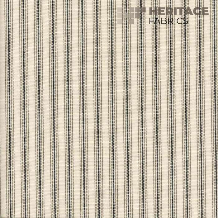 Catalina Black Pearl by Heritage Designer Fabric - 100% Cotton India 6,000 Horizontal: 0.5" and Vertical: N/A 54" - Swanky Fabrics -