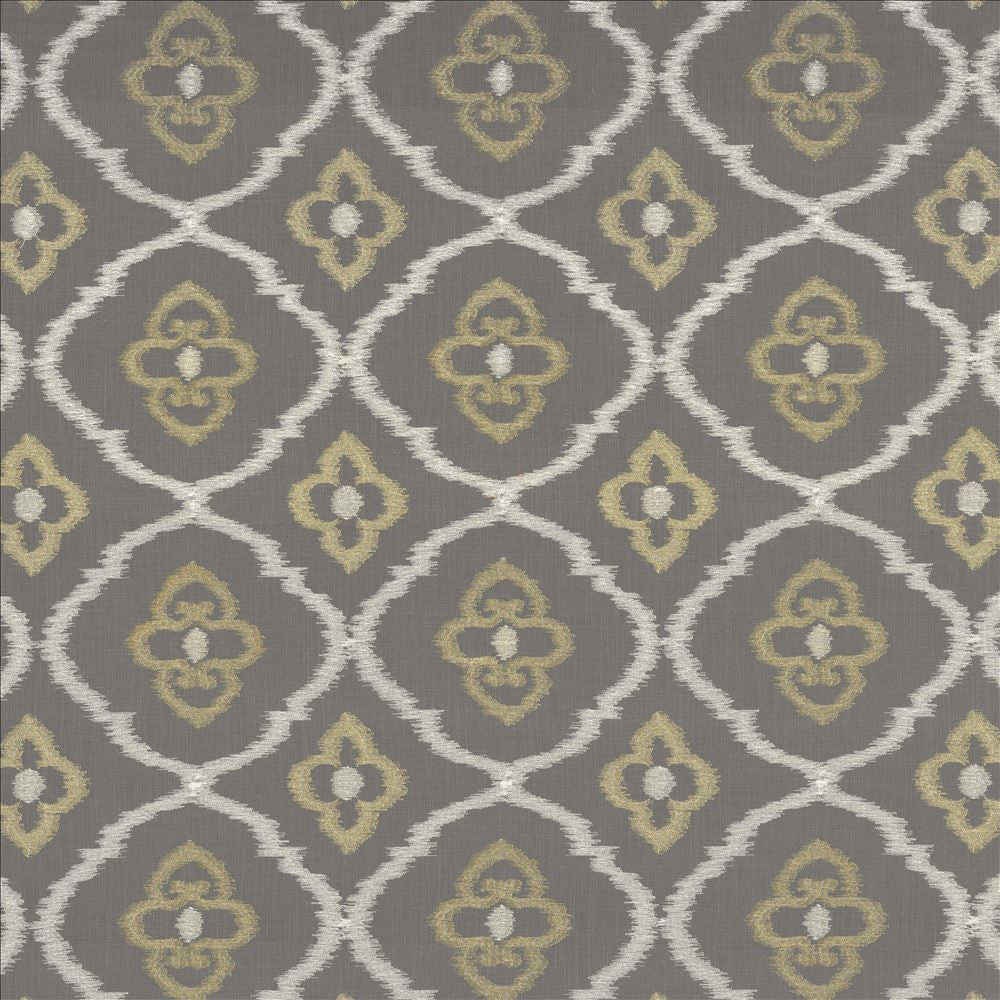 Catania Gunmetal by Kasmir Designer Fabric 1450 75% Viscose
25% Linen
 INDIA 25,000 Wyzenbeek Double Rubs </p><p>Repeat: Horizontal: 9 7/8 inches and Vertical: 9 4/8 inches 54 - Swanky Fabrics -