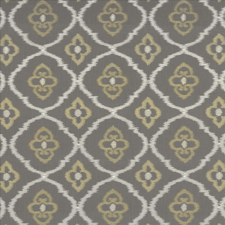 Catania Gunmetal by Kasmir Designer Fabric 1450 75% Viscose
25% Linen
 INDIA </p><p>Repeat: Horizontal: 9 7/8 inches and Vertical: 9 4/8 inches 54 - Swanky Fabrics -
