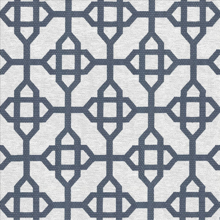 Cavetto Blue by Kasmir Designer Fabric 5115 66% Polyester
34% Cotton
 INDIA 50,000 Wyzenbeek Double Rubs </p><p>Repeat: Horizontal: 6 6/8 inches and Vertical: 7 inches 54 - Swanky Fabrics -