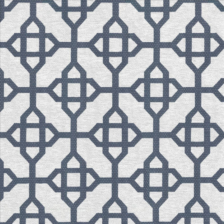 Cavetto Blue by Kasmir Designer Fabric See sample 66% Polyester
34% Cotton
 INDIA 50,000 Wyzenbeek Double Rubs </p><p>Repeat: Horizontal: 6 6/8 inches and Vertical: 7 inches 54 - Swanky Fabrics -