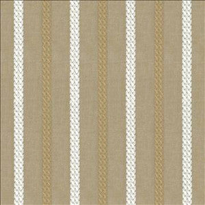 Celtic Stripe Taupe by Kasmir Designer Fabric