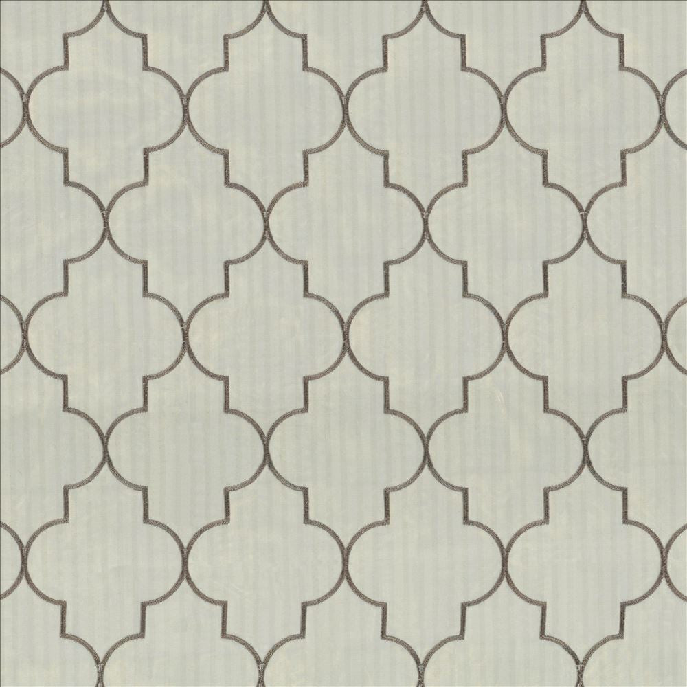 Centurion Pewter by Kasmir Designer Fabric 5077 100% Polyester
Embroidery
100% Polyester
 TURKEY </p><p>Repeat: Horizontal: 6 4/8 inches and Vertical: 9 4/8 inches 58 - 59 - Swanky Fabrics -