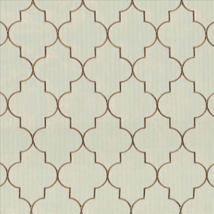 Centurion Taupe by Kasmir Designer Fabric 5077 100% Polyester Embroidery 100% Polyester TURKEY Not Tested Horizontal: 6 4/8 inches and Vertical: 9 4/8 inches 58 - 59 - Swanky Fabrics -