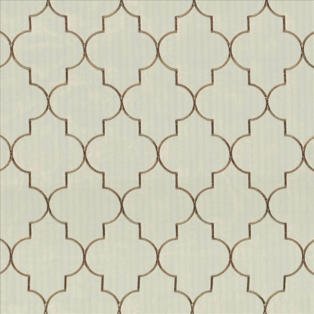 Centurion Taupe by Kasmir Designer Fabric See sample 100% Polyester
Embroidery
100% Polyester
 TURKEY Not Tested </p><p>Repeat: Horizontal: 6 4/8 inches and Vertical: 9 4/8 inches 58 - Swanky Fabrics -