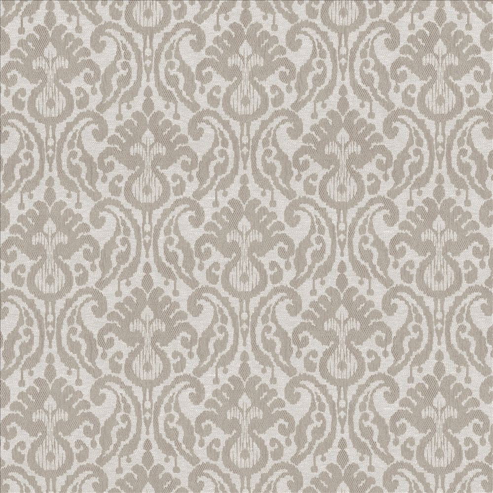 Chaibasa Ivory by Kasmir Designer Fabric 5113 66% Polyester
34% Cotton
 INDIA 30,000 Martindale Cycles </p><p>Repeat: Horizontal: 13 4/8 inches and Vertical: 12 4/8 inches 53 - Swanky Fabrics -