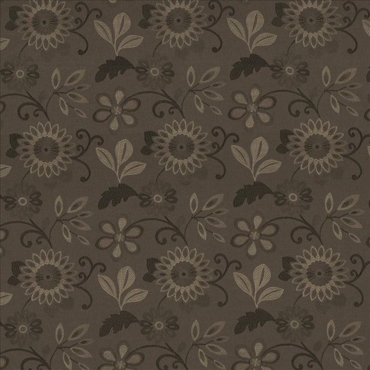 Chandra Graphite by Kasmir Designer Fabric 1443 100% Polyester
Embroidery
100% Viscose
 INDIA </p><p>Repeat: Horizontal: 13 inches and Vertical: 12 6/8 inches 50 - 56 - Swanky Fabrics -
