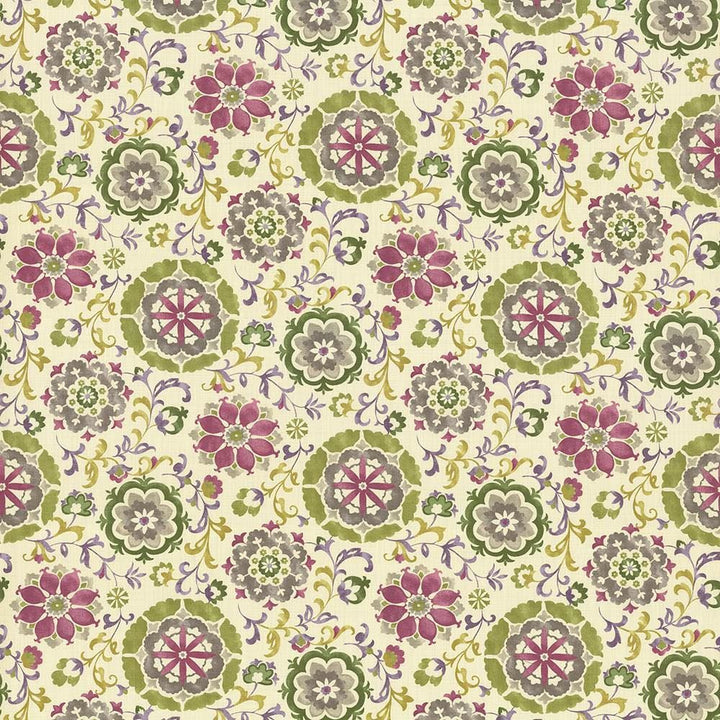 Chappell Garden Clover by Kasmir Designer Fabric 1435 100% Cotton
 INDONESIA </p><p>Repeat: Horizontal: 27 inches and Vertical: 27 inches 54 - 55 - Swanky Fabrics -