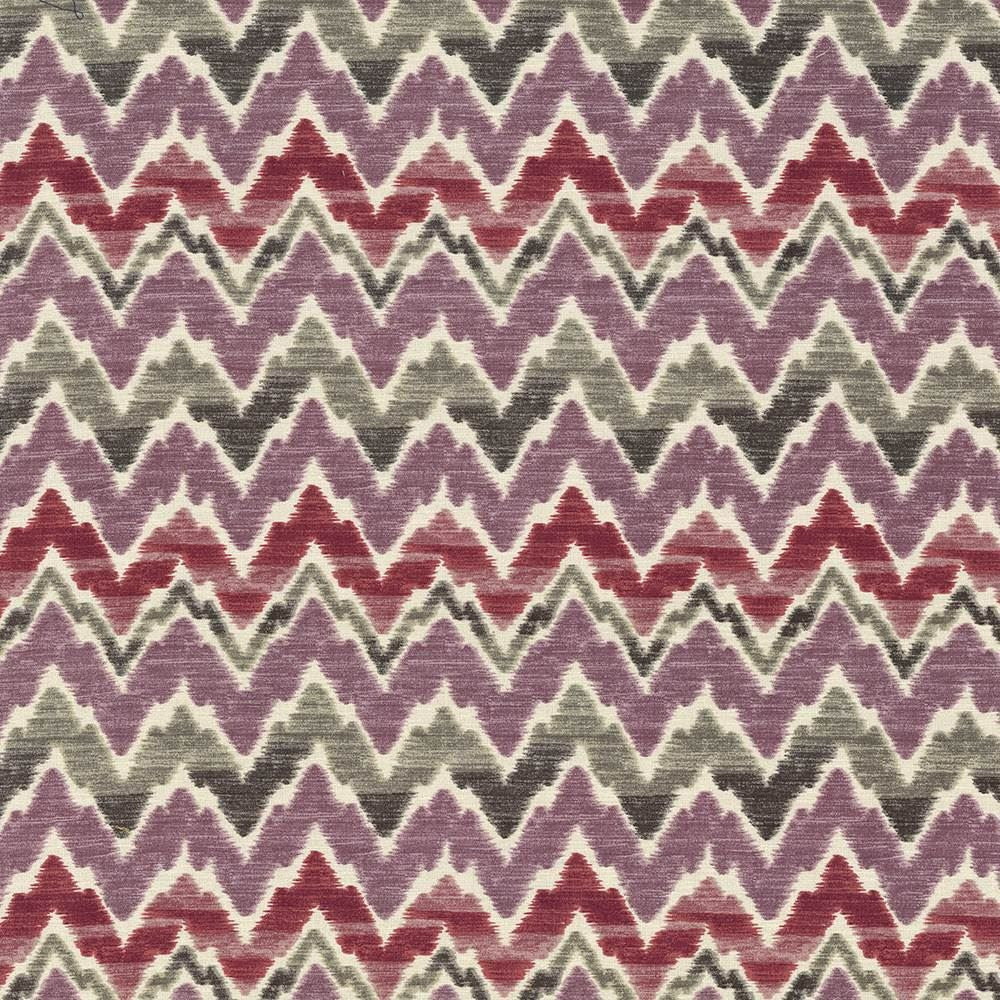 Charro Frosted Grape by Kasmir Designer Fabric 5064 100% Cotton
 PAKISTAN </p><p>Repeat: Horizontal: 9 inches and Vertical: 13 4/8 inches 54 - 55 - Swanky Fabrics -