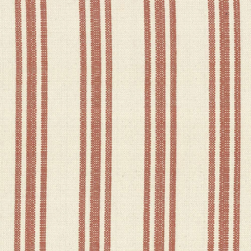 Chastain Stripe Pumpkin by Kasmir Designer Fabric 1434 80% Cotton
20% Polyester
 USA </p><p>Repeat: Horizontal: 5 2/8 inches and Vertical: N/A 54 - 57 - Swanky Fabrics -