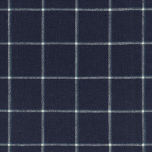 Checkered Past Marina by Kasmir Designer Fabric