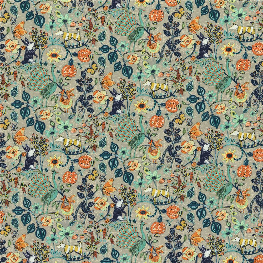 Chessford Sherbert by Kasmir Designer Fabric 1467 100% Cotton
 INDIA 15,000 Wyzenbeek Double Rubs </p><p>Repeat: Horizontal: 27 3/8 inches and Vertical: 16 5/8 inches 54 - Swanky Fabrics -