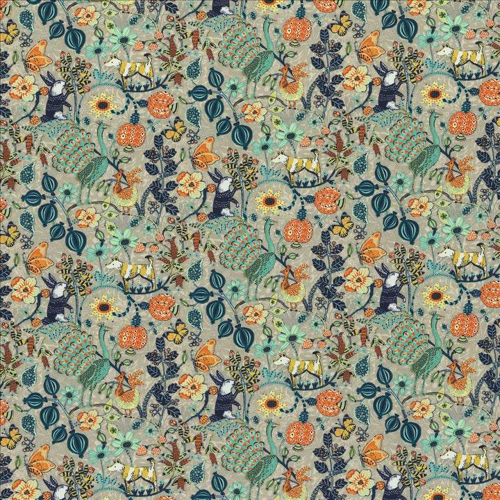 Chessford Sherbert by Kasmir Designer Fabric 1467 100% Cotton
 INDIA 15,000 Wyzenbeek Double Rubs </p><p>Repeat: Horizontal: 27 3/8 inches and Vertical: 16 5/8 inches 54 - Swanky Fabrics -
