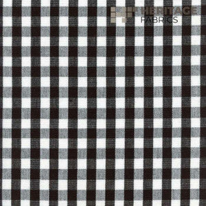 Chester Black/White by Roth & Tompkins Designer Fabric