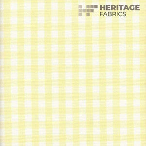 Chester Pale Yellow by Roth & Tompkins Designer Fabric