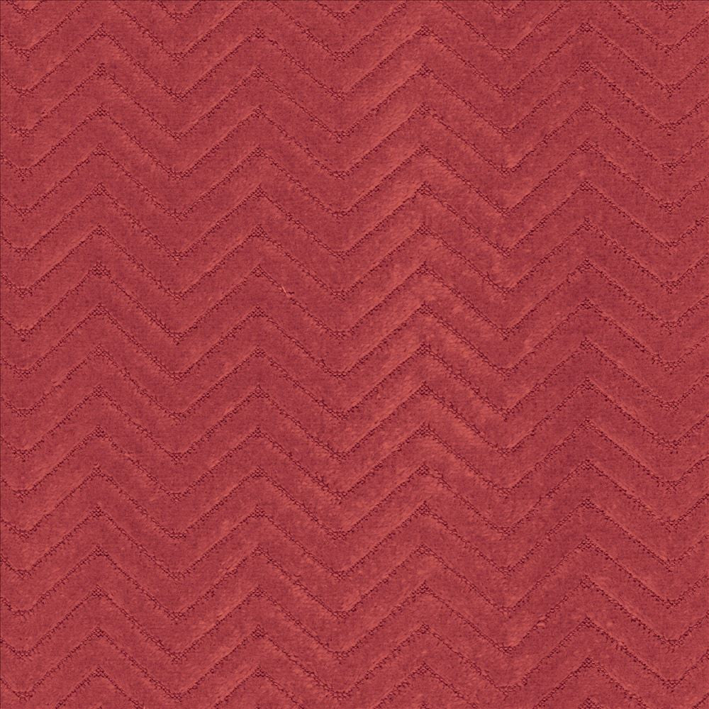 Chevreau Chevron Persimmon by Kasmir Designer Fabric See sample 100% Polyester
 CHINA 60,000 Wyzenbeek Double Rubs </p><p>Repeat: Horizontal: 1 2/8 inches and Vertical: 2/8 inches 56 - Swanky Fabrics -