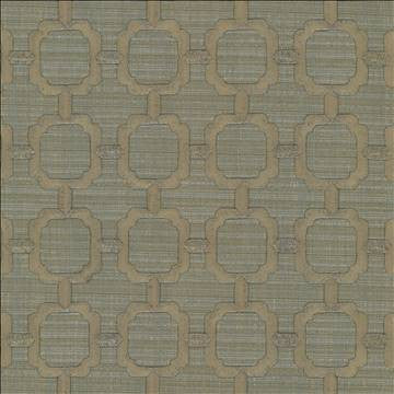 Chignon Estuary by Kasmir Designer Fabric 1442 65% Cotton 35% Polyester Embroidery Contents 100% Rayon INDIA 3,000 Wyzenbeek Double Rubs H: 2 1/8 inches, V: 2 inches 51 - 55 - Swanky Fabrics - Kasmir