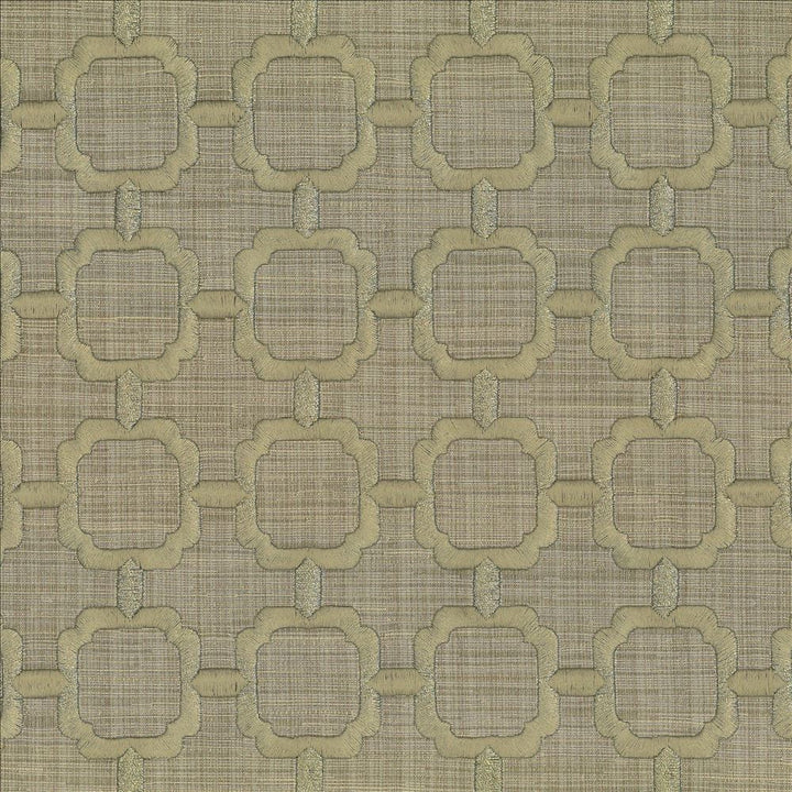 Chignon Grassland by Kasmir Designer Fabric See sample 65% Cotton
35% Polyester
Embroidery
100% Rayon
 INDIA 3,000 Wyzenbeek Double Rubs </p><p>Repeat: Horizontal: 2 1/8 inches and Vertical: 2 inches 51 - Swanky Fabrics -