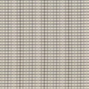 Chloe Check Pearl Grey by Kasmir Designer Fabric