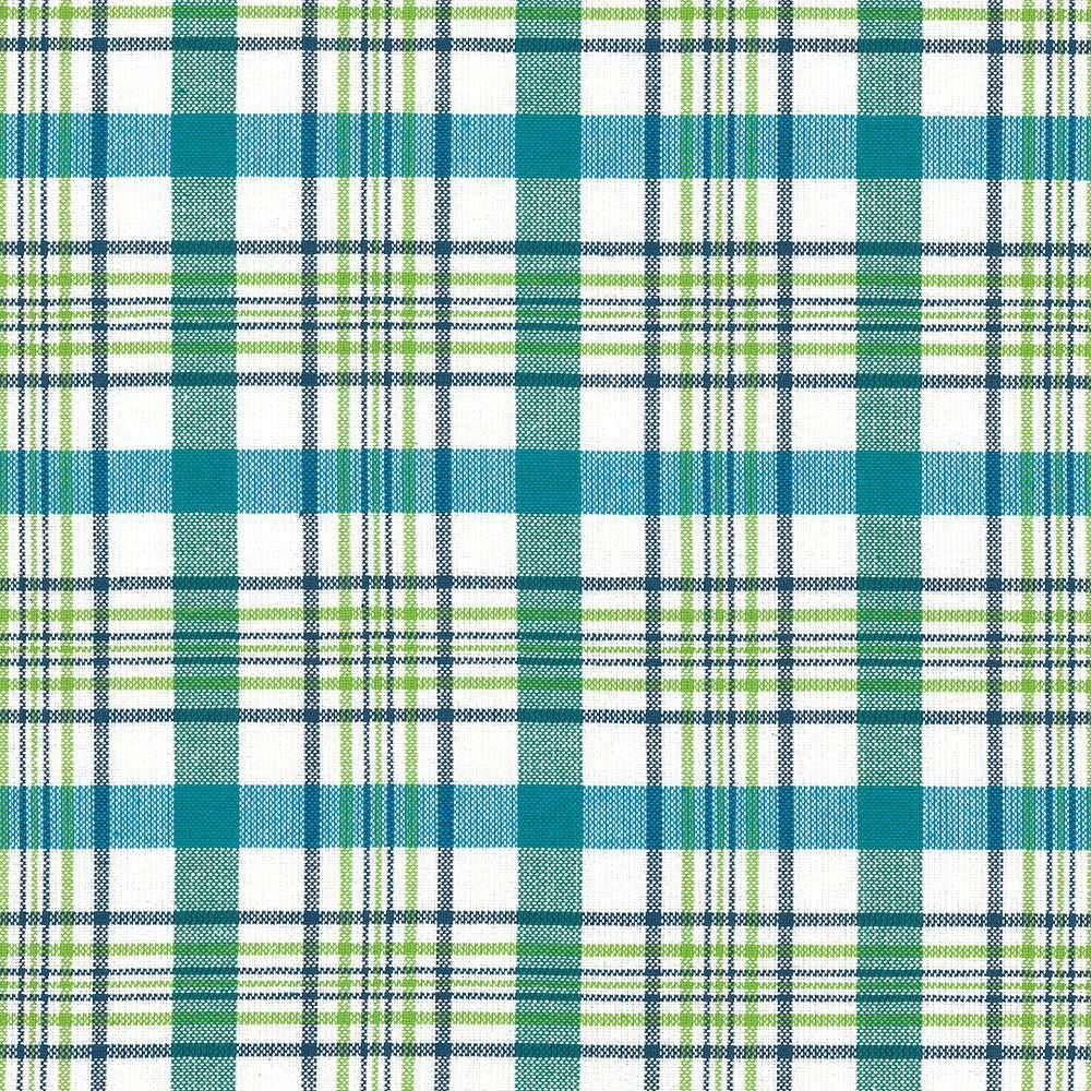 Cicero Plaid Isle Waters by Kasmir Designer Fabric 5072 100% Cotton
 INDIA </p><p>Repeat: Horizontal: 3 inches and Vertical: 3 inches 54 - Swanky Fabrics -