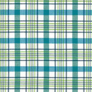 Cicero Plaid Isle Waters by Kasmir Designer Fabric