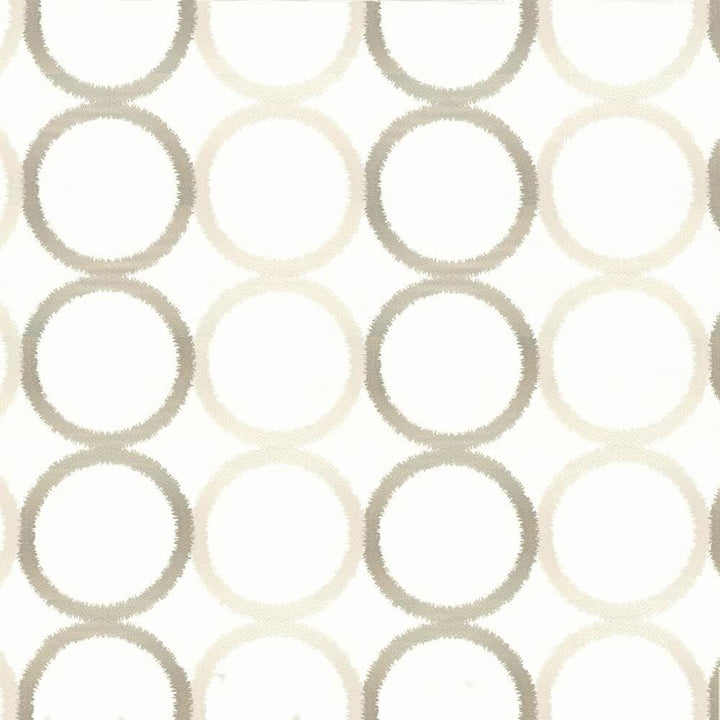 Circle Around Oyster by Kasmir Designer Fabric See sample 75% Polyester
25% Viscose
Embroidery
100% Viscose
 INDIA Not Tested </p><p>Repeat: Horizontal: 18 3/8 inches and Vertical: 9 4/8 inches 51 - Swanky Fabrics -