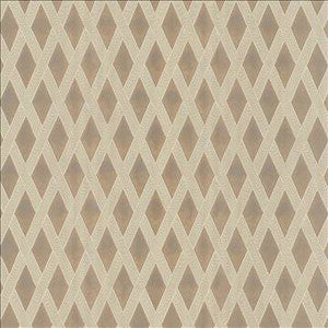 Classic Trellis Fawn by Kasmir Designer Fabric